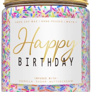 Happy Birthday Candle - Birthday Sprinkle Candle