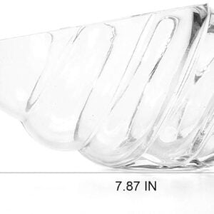 Hosley Glass Shell Vase